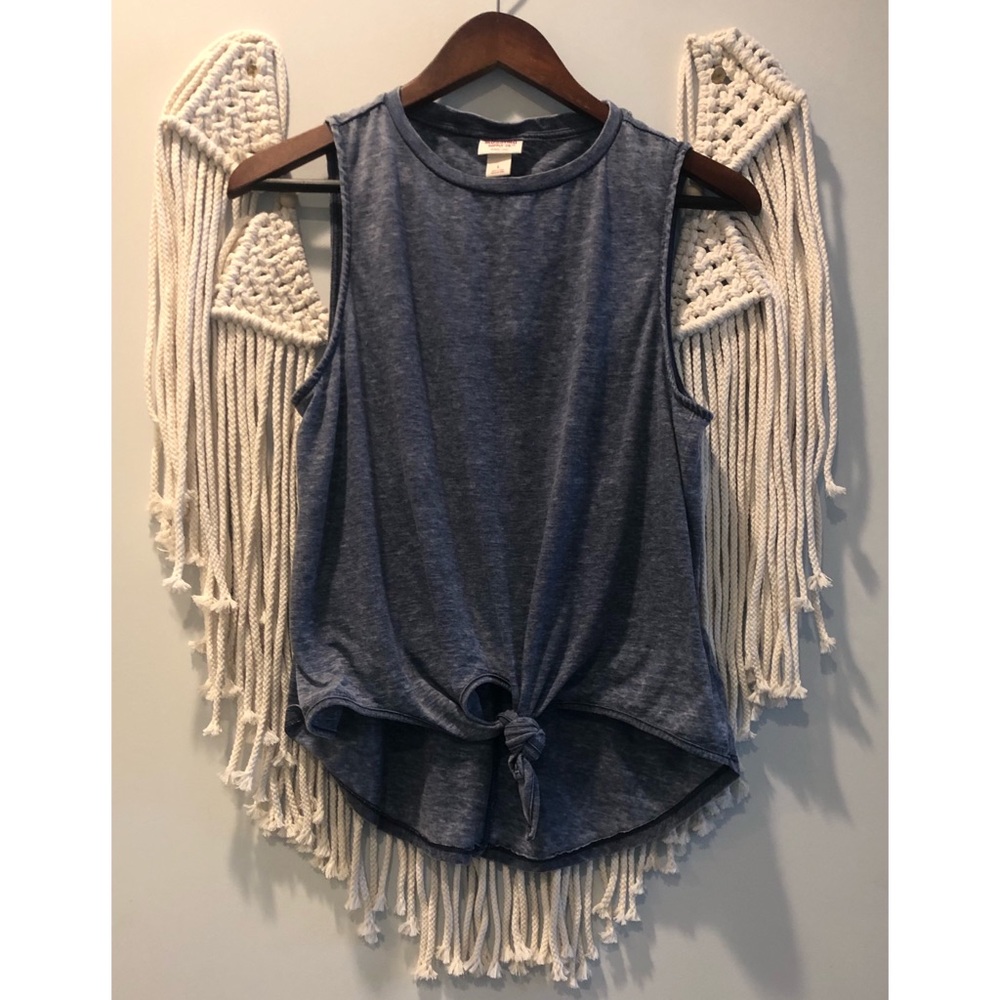 Mossimo Supply Co. Blue Tank Top